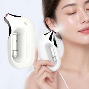 High Pressure Oxygen Injector Skin Rejuvenation Hydrating Oxygen Jet Facial Sprayer with <b>Red</b> Blue Light for Home and Salon Use - Product Image 1
