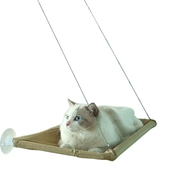 Livraison directe Made in China Cat Seat Window Mounted Cat Bed Cat Hammock avec ventouse en silicone