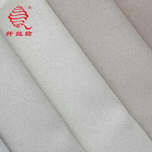 Factory Wholesale Double Faced 100% Polyester Dimout Curtain Fabric High Precision Satin Blackout Fabric For Curtains