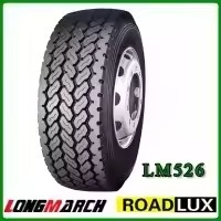 Pneu de camion à bande de roulement large 315/80R22.5 améliorant la stabilité et le contrôle en virage, augmentant la sécurité pour les véhicules utilitaires lourds - Product Image 2