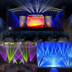 SHEHDS 350W 17R Beam Moving Head Light DMX512 8 prismas Sharpy Moving Head para discoteca, concierto, festival, fiesta - Product Image 3