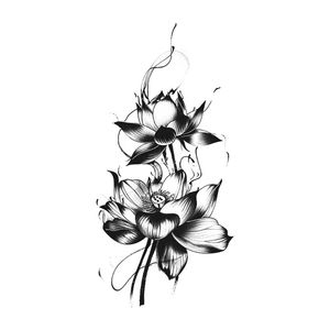 All'ingrosso o personalizzato Semi permanente tatuaggio fiore di farfalla per le donne che durano per 2 settimane collo di erbe tatuaggio - Product Image 4