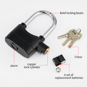 Cao Decibel báo động nóng bán Chất lượng cao chống trộm Ổ khóa chống thấm nước với chống cưa tính năng - Product Image 3