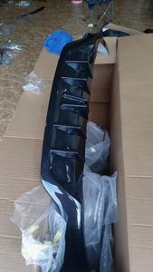 Kit de carrocería de estilo de patrón de fibra de carbono para <span class=keywords><strong>Maserati</strong></span> Granturismo alerón de parachoques con difusor trasero de lámpara - Product Image 6