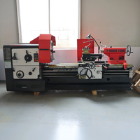 Tour à métaux manuel CW6180 11 kW, 18 vitesses de broche pour la coupe de filetages, des arbres et des pièces mécaniques