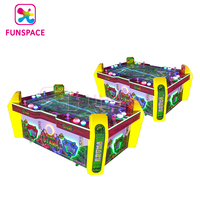 Machine de jeu vidéo de rachat d'arcade à pièces Funspace 6 joueurs Crazy Snake Lottery Machine