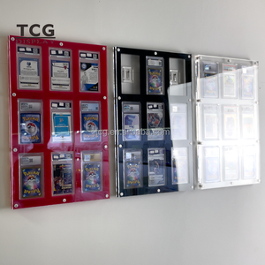 Étuis de protection pour cartes TCG gradées PS-A 2011 Topps Update Mike Trout <span class=keywords><strong>Cognac</strong></span> Diamond Anniversary/cartes Pokémon, étui en acrylique magnétique - Product Image 6