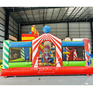 Thương mại PVC <span class=keywords><strong>Inflatable</strong></span> sân chơi thiết kế mới Bounce House <span class=keywords><strong>Combo</strong></span> phổ biến nhất <span class=keywords><strong>Inflatable</strong></span> Bouncer với Slide cho thuê bên - Product Image 5
