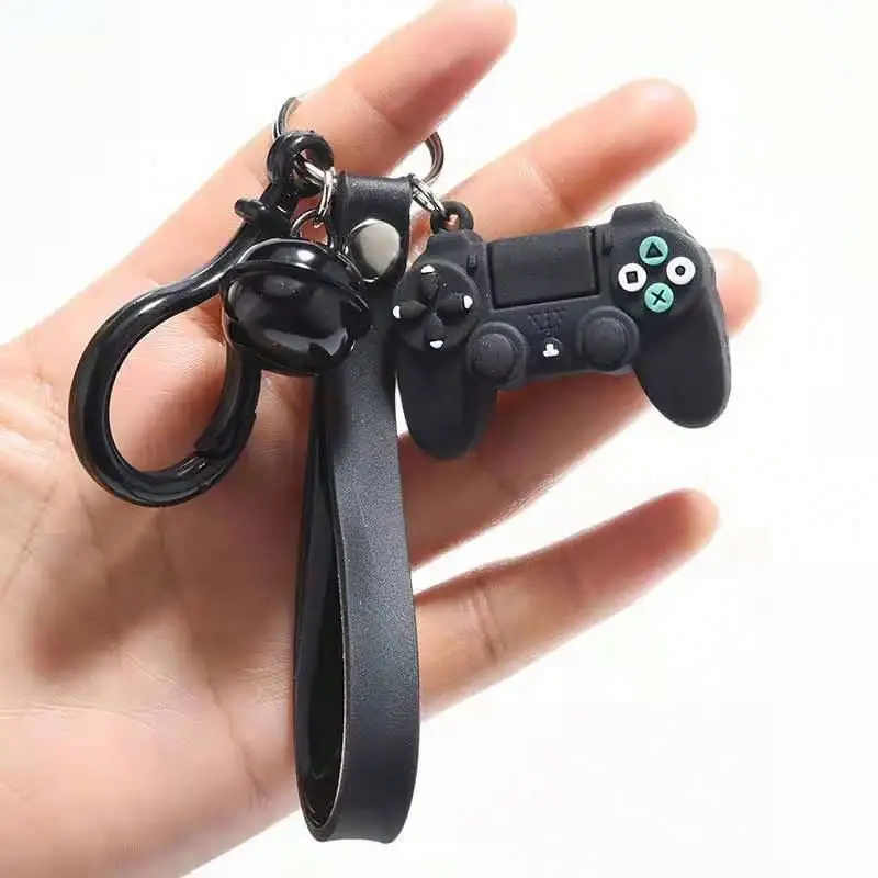 Gantungan kunci mesin Game & gantungan kunci Gamepad lucu gantungan kunci Joystick pacar PS4 gantungan kunci konsol Game tas gantungan kunci gantung mobil