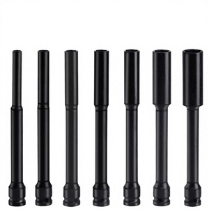 Juego de llaves de impacto profundas de pared delgada de 128 mm y 1/2 pulgada con punta hexagonal, personalizable OEM, para bricolaje - Product Image 2