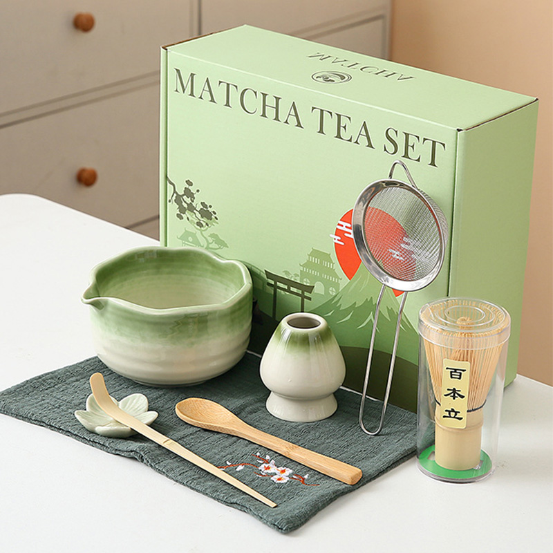 Juego de Matcha Verde Degradado