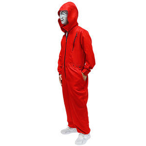 Costume de cosplay une pièce pour enfants, version coréenne, inspiré du film 'Halloween Banknote House', identique à la version du film - Product Image 5