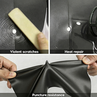 Película de PVC Reutilizable de Larga Duración para Protección de Pintura de Automóviles, Resistente a los Rayos UV, con Baja Transmisión de Luz, para Carrocería de Vehículos