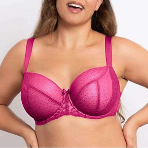 <span class=keywords><strong>Reggiseno</strong></span> a Collo Alto di Alta Qualità per Taglie Forti, Imbottitura Sottile, Coppa Intera, Accessori Intimi, Taglie 75-95 D E F G H I J, <span class=keywords><strong>Pizzo</strong></span> 3XL - Product Image 1