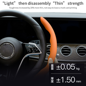 غطاء عجلة قيادة السيارة الواقي من المصنع مباشرة، إكسسوار داخلي رياضي عالمي متعدد الألوان لتزيين السيارات - Product Image 4
