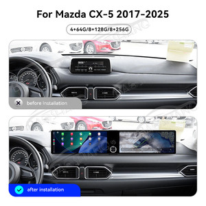 Baoshang Dual 12,3 ''Android13 Radio de coche <span class=keywords><strong>Carplay</strong></span> para <span class=keywords><strong>Mazda</strong></span> 2017-2025 Multimedia Dvd navegación GPS Control de voz Carplayer - Product Image 2