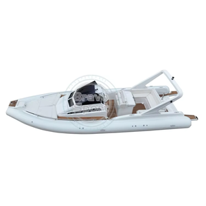 Grand bateau pneumatique de divertissement familial 960 cm, coque en fibre de verre, yacht, bateau, tube Hypalon/Orca, divertissement aquatique ultime - Product Image 5