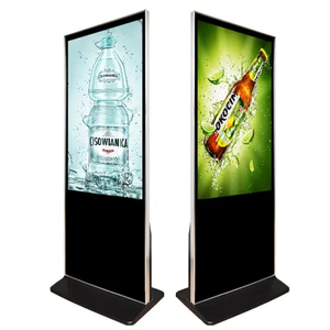 Tótem de Señalización Digital con Pantalla Táctil LCD Android, con Soporte de Pie, <span class=keywords><strong>Software</strong></span> de Gestión Remota, ODM/OEM - Product Image 1