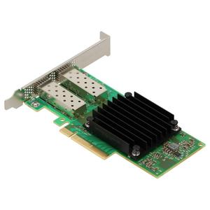 การ์ดเชื่อมต่อเครือข่าย MCX512A-ACAT ConnectX-5 EN 10/25GbE แบบสองพอร์ต SFP28 PCIe3.0 x8 รุ่นใหม่ ของแท้ รองรับ RDMA RoCE สำหรับเซิร์ฟเวอร์ - Product Image 1