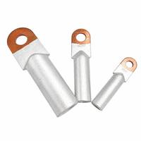 Cossin de câble bimétallique cuivre-aluminium DTL-185 185 mm, étamé, connecteur terminal 1000 V pour raccordement de câble d'alimentation