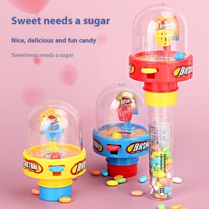 Máquina de baloncesto Finger Bomb Fruity Leisure Snacks Toy Stall Regalos de jardín de infantes Entretenimiento para niños Venta al por mayor Caramelo de azúcar - Product Image 1