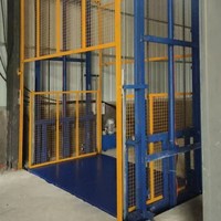 Nouveau Monte-Charge Hydraulique à Chaîne Robuste de 500 kg à 1000 kg pour Entrepôt Commerce de Détail et Usine de Fabrication