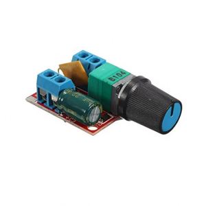 Mini DC Motor PWM Governor 3V6 12 24 35V Speed Control Switch LED <b>Dimmer</b> 5A - Product Image 1