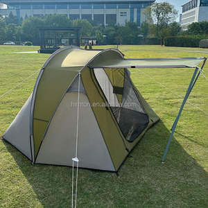 Carpa de Camping <span class=keywords><strong>Plegable</strong></span> para 2-3 Personas, Impermeable, de Una Habitación y Sala de Estar, Portátil, para Playa, para las Cuatro Estaciones - Product Image 5