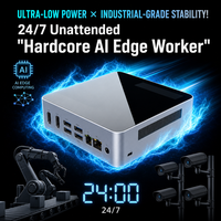 Boîtier de calcul IA Edge basse consommation 50 TOPS INT8 Mémoire unifiée 16 Go 32 Go 64 Go LPDDR5 Mini PC Ubuntu pour inférence multimodale visuelle