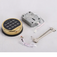 Serrures de sécurité pour les coffres-forts bancaires coffre-fort pour armes à feu Serrures électroniques Code Gun Safe Clavier numérique Combinaison mécanique Serrure de sécurité