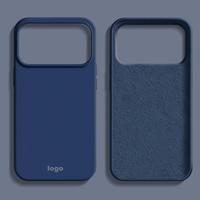 Étui de protection de téléphone en Silicone avec logo personnalisé de haute qualité pour iPhone 17 Air 17 Pro Max 16 15 14 13 12 ProMax Plus