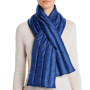 Tùy Chỉnh Thời Trang Phụ Nữ Mùa Thu Mùa Đông Cổ Khăn Chất Lượng Hàng Đầu Ngỗng/Vịt Xuống Nhồi Bông Trọng Lượng Nhẹ Ấm Puffy Khăn - Product Image 4