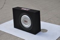 Caja Bandpass para Subwoofer Activo de Coche de 12 Pulgadas OEM/ODM con Bajos Potentes de 600W, Altavoz Subwoofer Bajo Asiento de 12 Pulgadas con Amplificador CP-8001