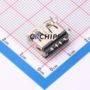 HX 11.0 CB1.0ZB USB Connector SMD Connector ( Connector Type: Type-A )( Protocol Standard: USB 2.0 )( Gender: Female ) - Product Image 2