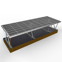 Système de montage de carport solaire KINGSOLAR, calcul structurel et conception de planification gratuits, certifié CE ISO, fabricant OEM