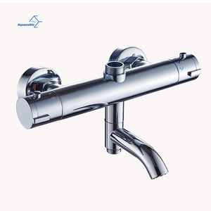 Hotel Bathroom Thermostatic Control <strong>Bar</strong> <strong>Valve</strong> Diverter Thermostatic <strong>Shower</strong> Mixing <strong>Valve</strong> - Product Image 1
