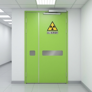 Porte médicale blindée au plomb 2 mm Pb 900x2100 mm Protection contre les radiations - Product Image 2