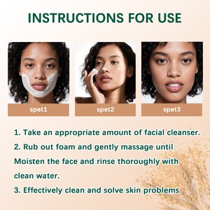 <span class=keywords><strong>Exfoliante</strong></span> Facial <span class=keywords><strong>de</strong></span> Espuma Rica <span class=keywords><strong>de</strong></span> <span class=keywords><strong>Avena</strong></span> <span class=keywords><strong>de</strong></span> Marca Privada <span class=keywords><strong>para</strong></span> una Limpieza Profunda e Hidratación Duradera, 150 ml - Product Image 4