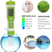 ORP-100 Meter ORP Digital 2 in 1 Monitor Suhu ORP Penguji Redoks Analisa Kemurnian Kuantitas Air untuk Air Minum Kolam Renang