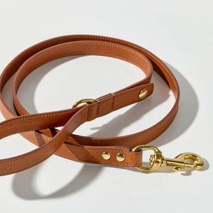 Arnés de cuero personalizado para perros, logotipo personalizado de lujo ajustable para mascotas, <span class=keywords><strong>collar</strong></span> liso de cuero Pu para mascotas para perros - Product Image 1