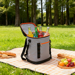 TPU cách điện hộp mát với dây kéo công suất lớn Dã Ngoại Tote Túi cho công việc ngoài trời ăn trưa cắm trại BBQ thực phẩm Giao Thông Vận Tải sử dụng - Product Image 1