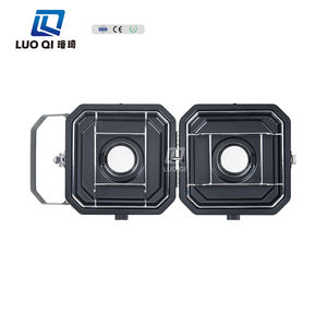 Réchaud à <span class=keywords><strong>gaz</strong></span> pliable d'extérieur portable avec surface en <span class=keywords><strong>fonte</strong></span>, double brûleur pour le camping et l'usage domestique, mini <span class=keywords><strong>barbecue</strong></span> - Product Image 5