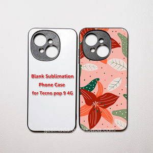 Alta calidad sublimación 2d Tpu Pc espacios en blanco fundas de teléfono para Tecno Pop 9 4G Spark Go 2025 - Product Image 1