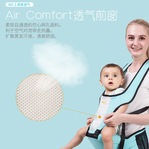 Portabebés Ergonómico Mejor Vendido, Portabebés de Viaje, Asiento para Recién Nacidos, Portabebés Tipo Mochila Premium, Seguro y Fácil de Usar - Product Image 4