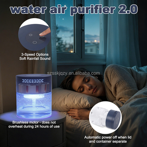 Humidificador de aire con aromaterapia USB, <span class=keywords><strong>difusor</strong></span> de <span class=keywords><strong>aceites</strong></span> <span class=keywords><strong>esenciales</strong></span> con botones de pantalla táctil y luz nocturna de 8 colores - Product Image 5