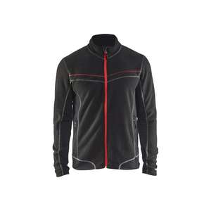BLAKLADER-Veste en micro polaire 499710109900M Noir-VESTES DE TRAVAIL EAN 7330509432037 VESTES D'HIVER SOFTSHELL ET REMBOURRÉES - Product Image 1