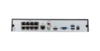 YCX OEM 8CH 8MP 4K Full HD POE NVR, avec 1 emplacement SATA HDD et application de visualisation de garde d'accès mobile, 2020