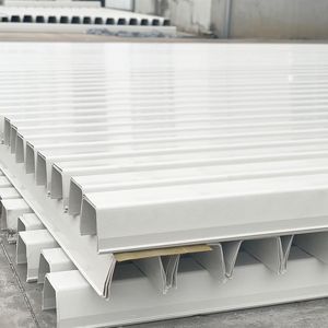 Gouttière de drainage <span class=keywords><strong>rectangulaire</strong></span> légère en <span class=keywords><strong>PVC</strong></span> pour toiture d'entrepôt et jardin - Product Image 5