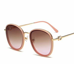 Lunettes de soleil ovales Qianai pour femmes, protection UV400, monture PC, verres AC, type 3, lunettes de soleil tendance, protection solaire - Product Image 3