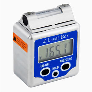 Endüstriyel sınıf alüminyum dijital eğimölçer manyetik kabarcıklar ile BB-180 Mini LCD elektronik açı ölçer dahil - Product Image 5